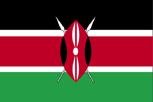 Kenya's Flag